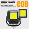 COB 1-5PCS Flashlight Mini Protable Keychain Lamp EDC Torch Outdoor Waterproof Emergency Camping Fishing Work Lights