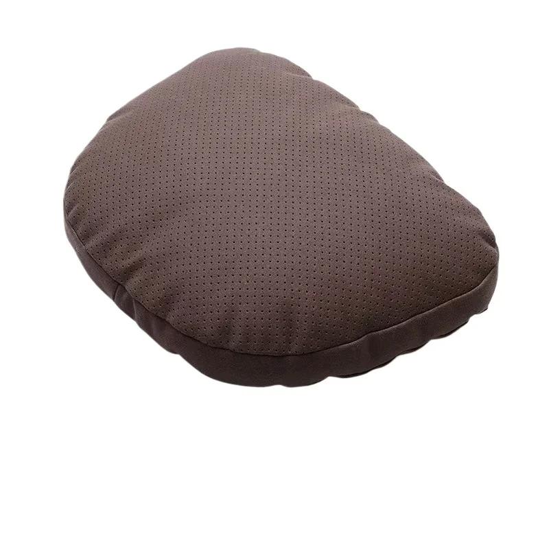 

NEW Top Quality Car Headrest Neck Support Seat For Maybach Design S Class Soft Universal Adjustable Car Neck Pillow Waist pillow коричневый