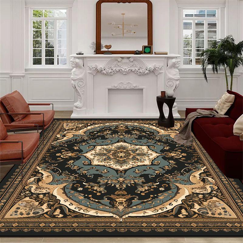 Luxury Persia Large Area Carpet for Living Room Retro Big Size Sofa Area Rugs 200x300cm Bedroom Cloakroom Non-slip Mats Washable