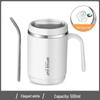 Stainless Steel Insulated Straw Cup - Large Capacity Mug for Coffee, Milk Tea & More