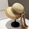 Sunscreen sunshade straw hat summer women's travel hat foldable big brim UV protection casual sun hat summer cool hat