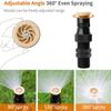 360 Rotation Automatic Garden Sprinkler Garden Lawn Sprinkler Garden Supplies Oscillating Sprinkler Water Sprinkler for Lawn