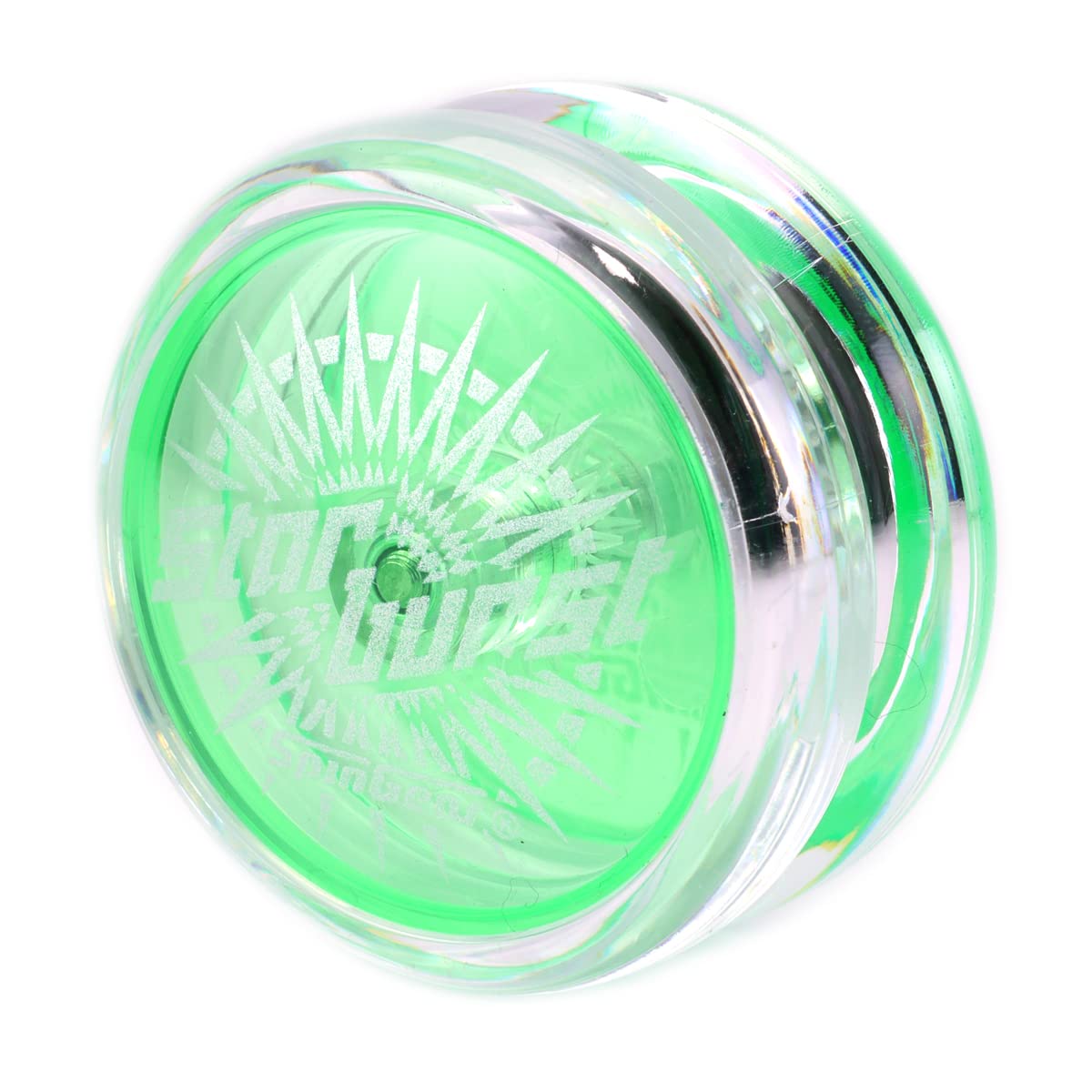 

Spin Gear Starburst Loop the Loop Yo-Yo with Metal Ball Bearings (Clear x Clear Green)