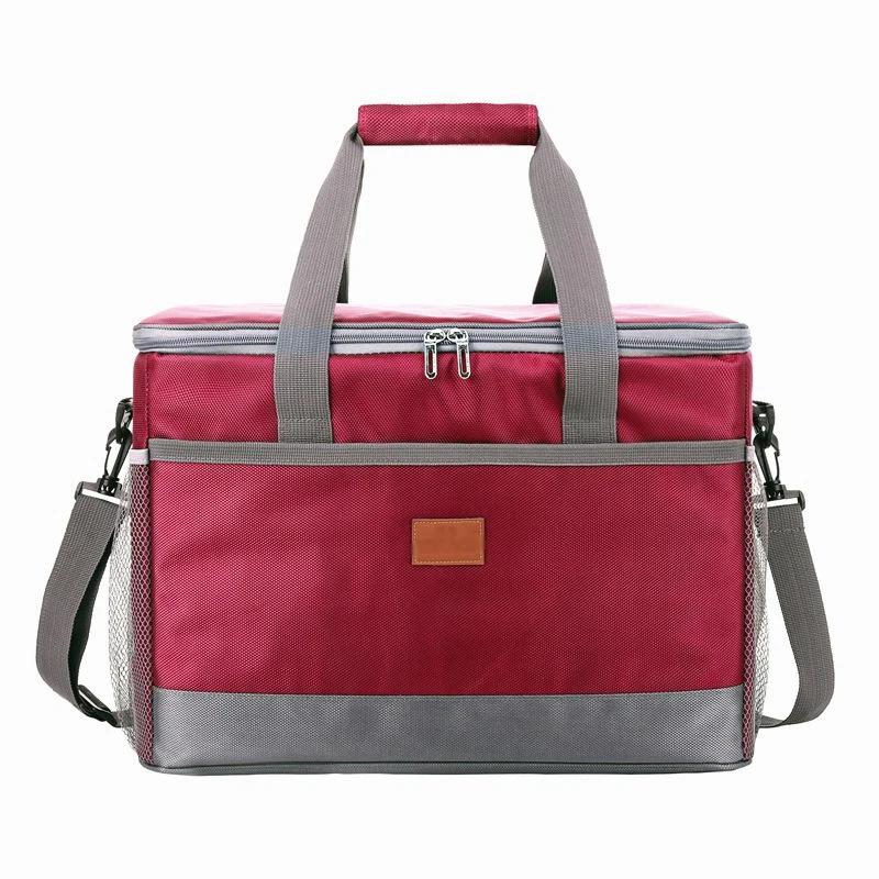 Multifunctional Collapsible Cooler Bag Insulated Picnic Lunch Bag Cooling Bag Outdoor Travel Water Proof Food Bags Camping BBQ