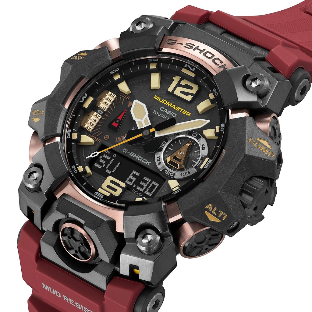 Casio G-SHOCK Reloj de Cuarzo para Hombre de Acero Inoxidable Resistente al Agua 200M Resistente a Golpes GWG-B1000-1A4
