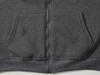 European & American Unisex Zip-Up Fleece Hoodie: Solid Color, Autumn/Winter Sportswear