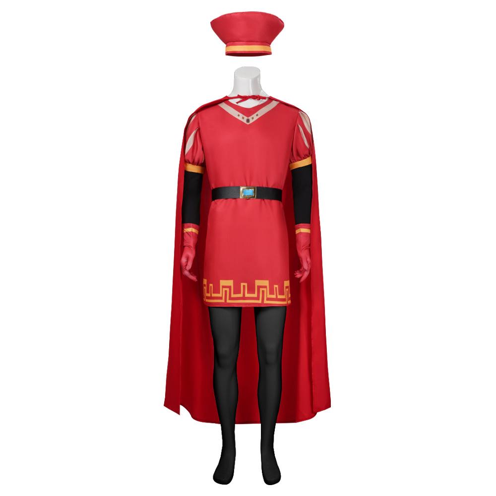 Monster Shrek 4D Maximus Farquod Lord cosplay costume Halloween cosplay costume