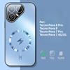 For Tecno Pova 8 7 Pro 4G 5G Case New AG Matte Lightning Magnetic PC-TPU Cover For Tecno Pova 8 Pro Shockproof Bumper Funda