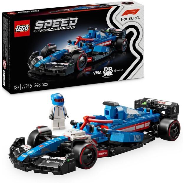Конструктор LEGO Speed Champions 77246 Болид F1 Visa Cash App RB VCARB 01