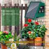 New Solar Irrigation System DIY Square Solar Drip Irrigation Belt With10 Drip Heads Suitable For Gardens Courtyards Orchards