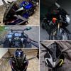 RACEAST Motorcycle Fixed and Wing Mirrors with Wide Durable Aluminum Competition Mirrors for Vehicles Such as Kawasaki YAMAHA SUZUKI HONDA APRILIA