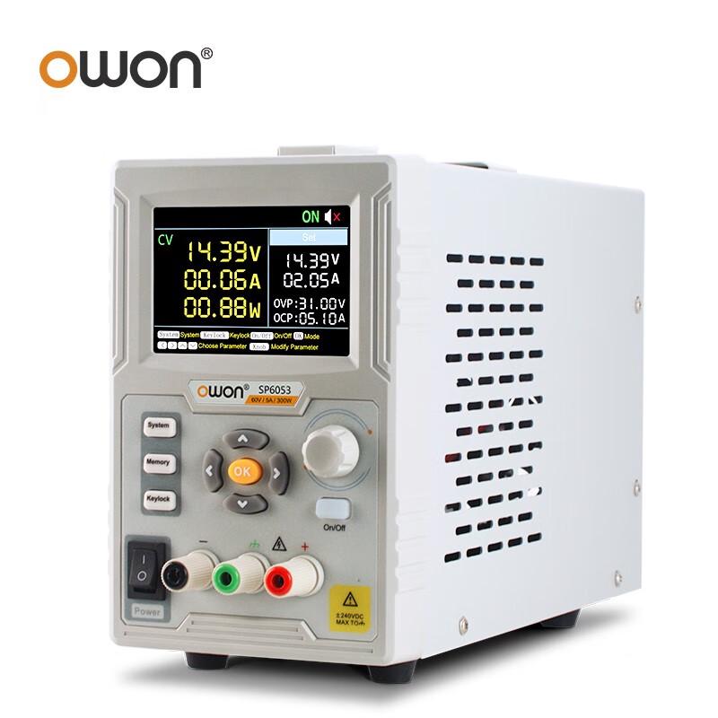 OWON SP Series Programmable DC Power Supply (CN version)