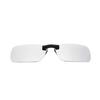 Portable Polarized Mirrored UV400 Clip-on Lens Sunglasses for Driving Fishing