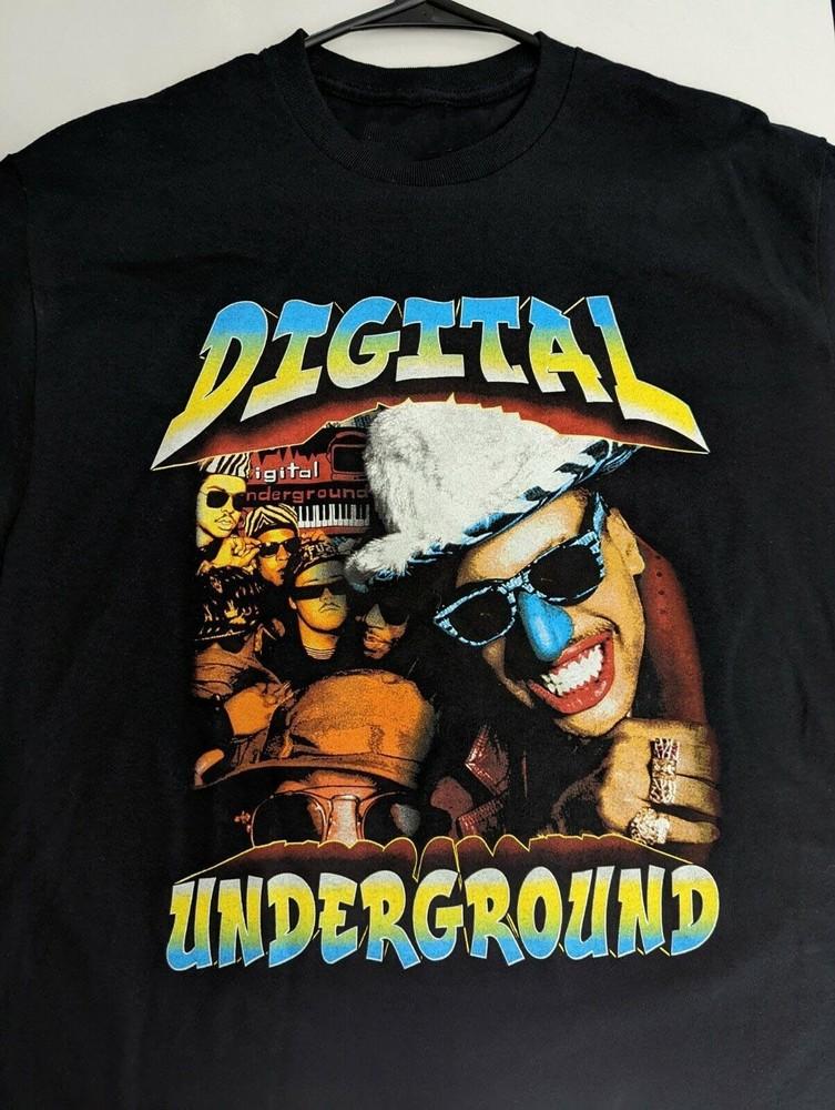

Digital Underground Music Lover Cotton Full Size Unisex Black Shirt UB110 Unisex T-Shirt XXXL