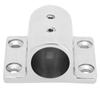 Marine Pipe Rectangular Base Stainless Steel Boat Tube Square Base Boat Hardware Accessory20MM