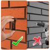 8 Pieces Brick Wall Hook Clips for Hanging Outdoor Decoration Pictures Lights Wreaths Practical Iron Brick Hanger
