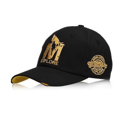 Spring and summer new M wolf baseball cap/Wolf-M Lee Minyu hat/embroidered wolf hip-hop hat