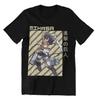Japanese Anime Attack on Titan Print T-shirt Men's Women's Overszied Casual Cotton Short Sleeves Wit Studio Anime Men's Clothing
