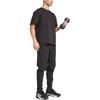 Adidas Round Neck Short Sleeve Logo Loose T-Shirt Men Tops Black JN3669