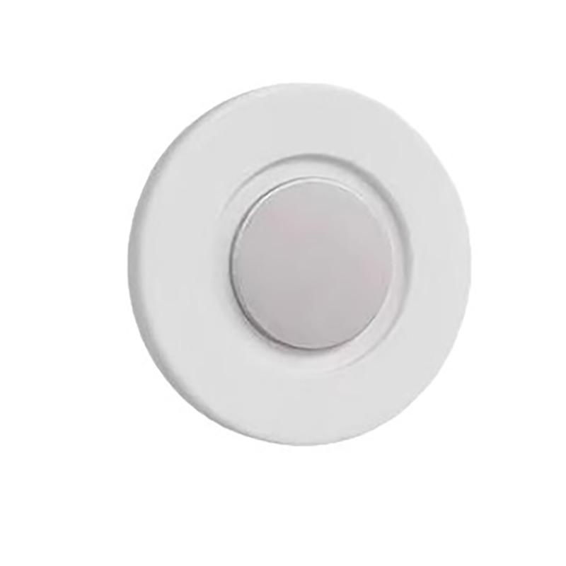 3pcs No Drill Magnetic Remote Holder - Wall Mount for TV/AC/DVD Remotes, White Space-Saving Design