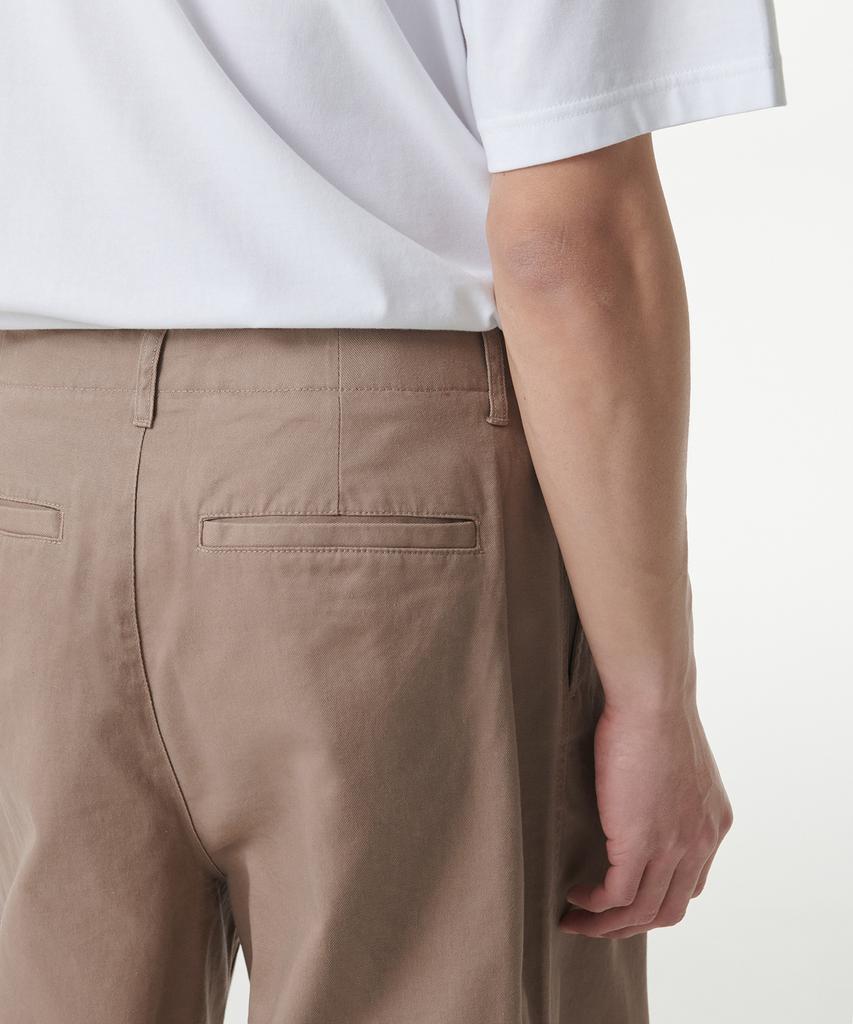 MUSINSA STANDARD Cotton Wide Balloon Pants [Mocha Beige]