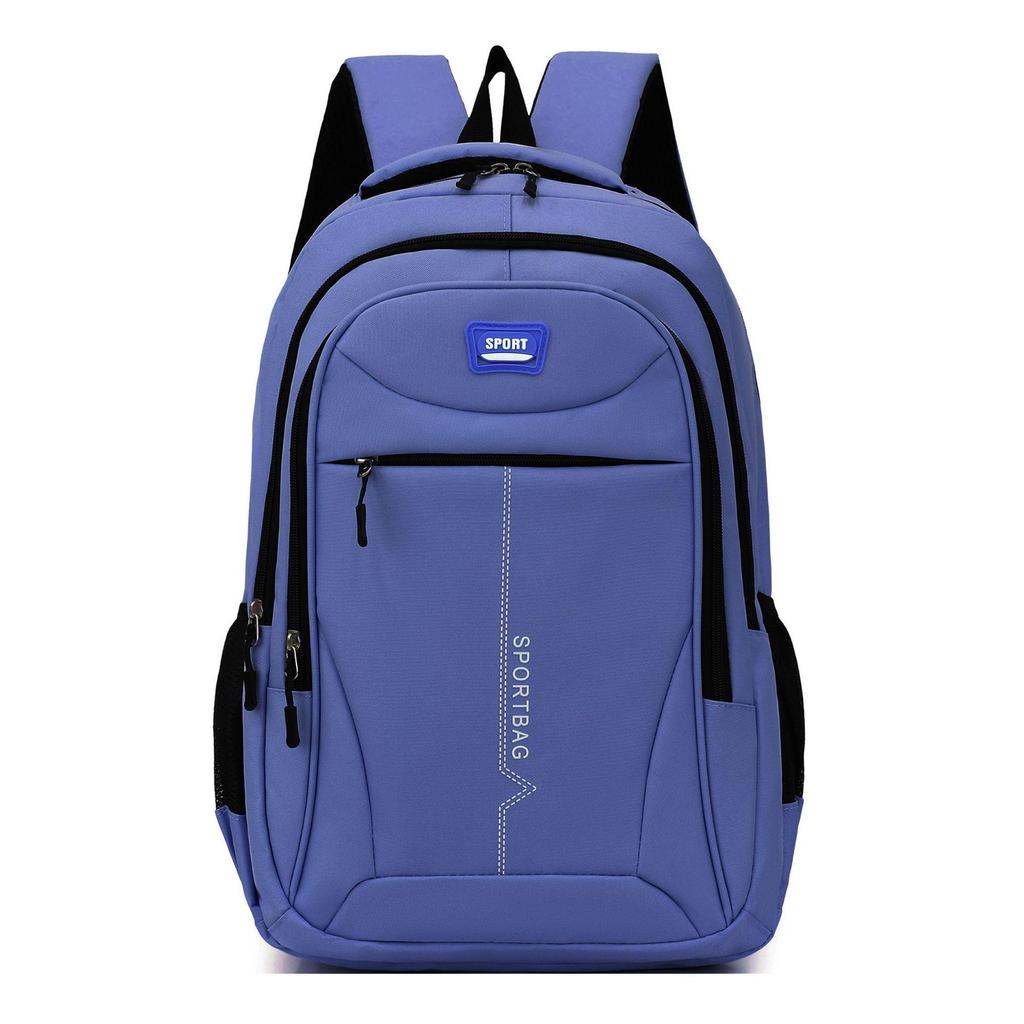 Korean Style Letter Print Casual Backpack - Unisex Water-Resistant Schoolbag & Laptop Bag