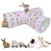 for Cat Tunnel Tube Collapsible Tunnels for Pet Peek Hole Hide-and-Seek Game