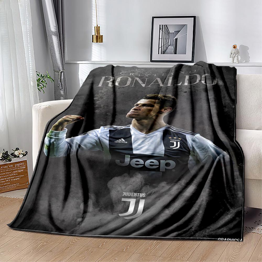 Ronaldo's Juventus Glory Blanket Soft & Cozy Great for Couch Office Sofa Four Seasons Multipurpose Warmthful Decor