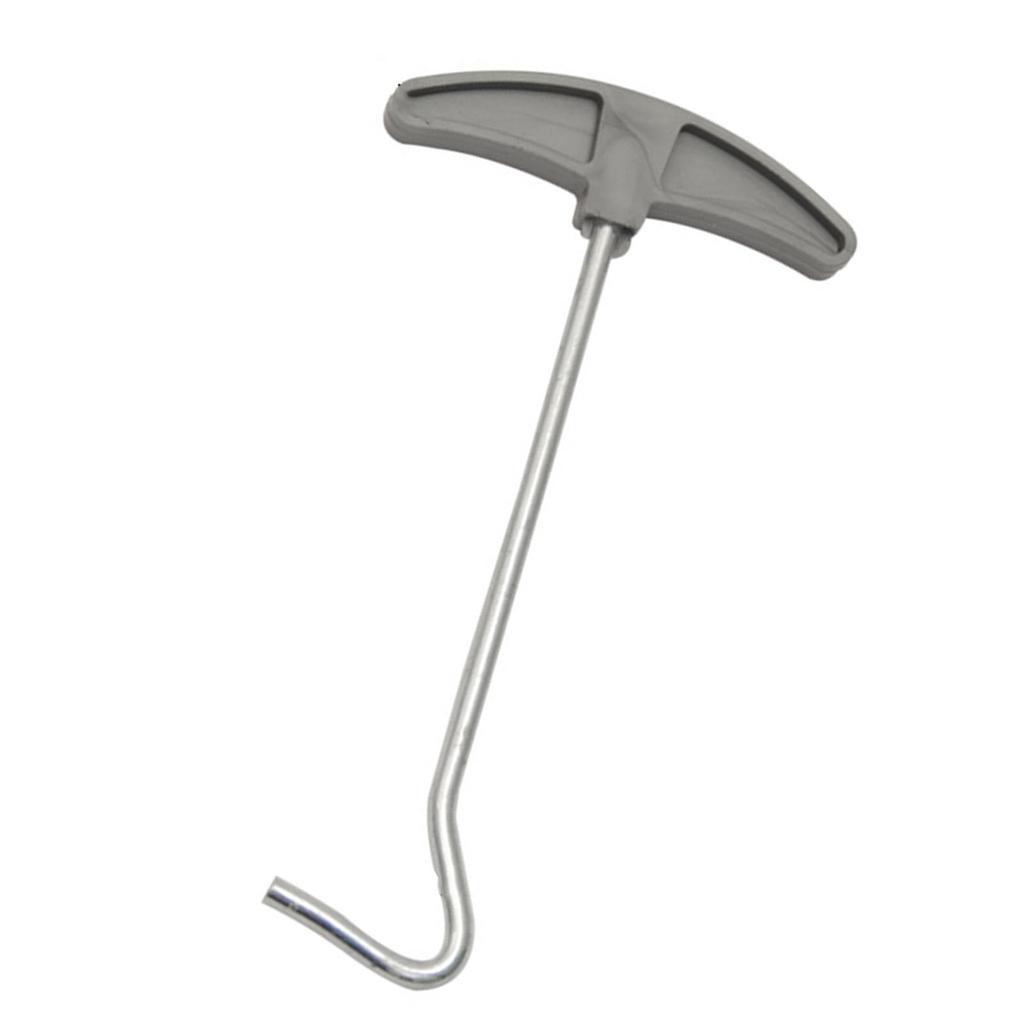 Tent Peg Puller Hook Remover Plastic Alloy Comfortable Handle Grip Effortless  Stake Extrac