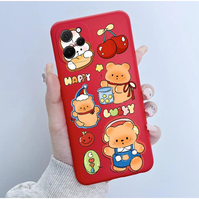 For Huawei Nova Y61 Case Soft Silicone TPU Cute Panda Phone Back Cover For Huawei Nova Y 61 62 Y61 Y62 Plus Case NovaY61 Fundas