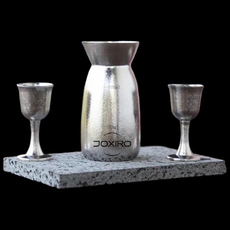 Jiuxilu Snowflake Silver Pure Titanium Wine Set