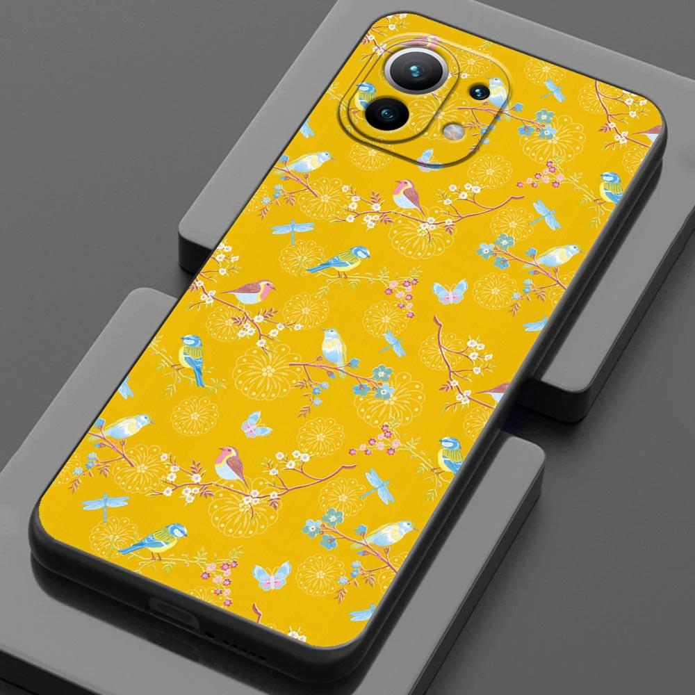 Flowers of London Case for Xiaomi Mi 11 Lite 5G NE 11i 11X 11T 12 Pro Poco F1 F3 X3 GT X4 NFC Pro Cover Betsy Theodora Wiltshire