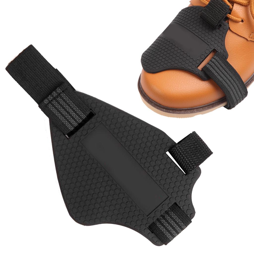 Motorcycle Shoe Cover Nylon Adjustable Antislip Comfortable Gear Shift Boot Protector for Riding