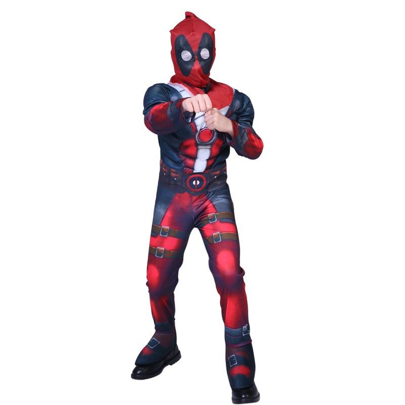 Kostiumy dziecięce Deadpool małe tanie Halloween anime kostiumy sceniczne ubrania bohatera