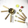 Stainless Steel Measuring Cup Measuring Spoon Baking Utensils with Graduated Measuring Cup Measuring Spoon Acacia Wooden Handle