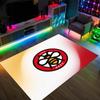 Brentford Football Design Crystal Velvet Carpet Cozy Non?Slip Printed Rug For Bedroom Living Room Entrance