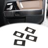 For Mercedes Benz G Class 2019-2026 W463 Real Carbon Fiber Car Door Inner Handle Bowl Frame Cover Trim Stickers Car Accessories