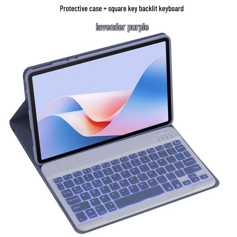 Cross-border Compatible Honor 10Pro 11.5-inch Tablet Case with 7-Color Backlit Wireless Bluetooth Keyboard