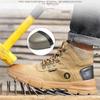 Anti-Smash Herren-Turnschuhe, Stahlkappe, Sicherheitsstiefel, Herren-Wanderstiefel, Anti-Piercing-Arbeitsschuhe, Herren-Sicherheitsschuhe, unzerstörbare Sicherheitsstiefel