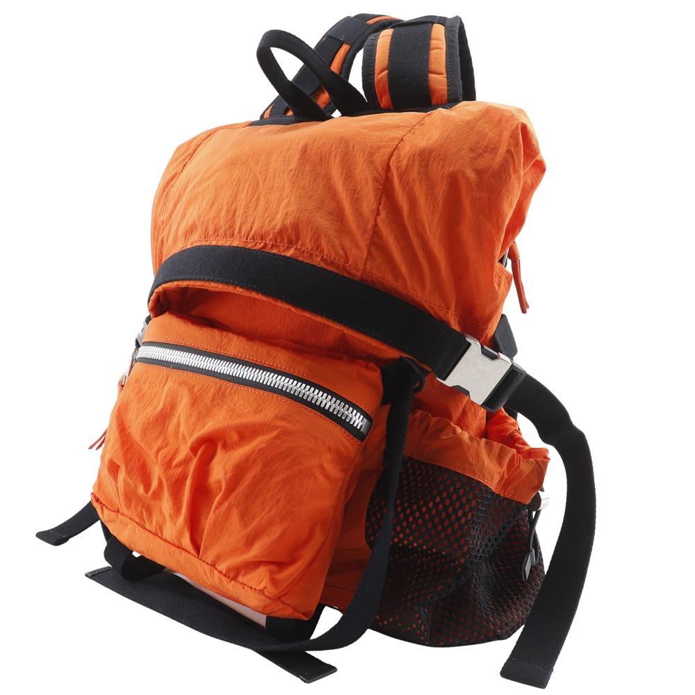 BOTTEGAVENETA Backpack Backpack Daypack Orange Nylon unisex Used