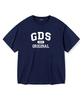 GRANDIOSITY Original Logo Oversized Short Sleeve T-Shirt (Navy)