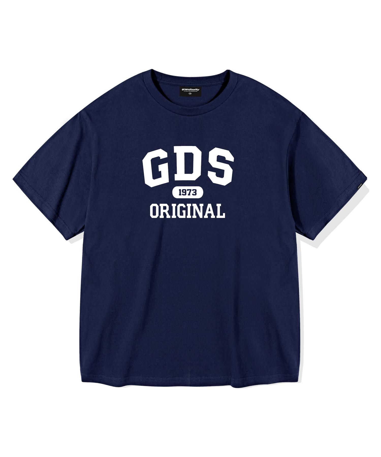 Grandiosity Original Logo Oversized Short Sleeve T-Shirt (Navy) Free