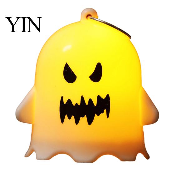 Spooky Night Lights for Kids Halloween Ghost Light, Cute LED Small Lighted Battery Operated Party Props Hanging Ornament Indoor Home Decor Lightweight