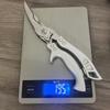 Seiko Stainless Steel Multifunctional Kitchen Scissors: Chicken Bone Shears, Fish Scale Scraper