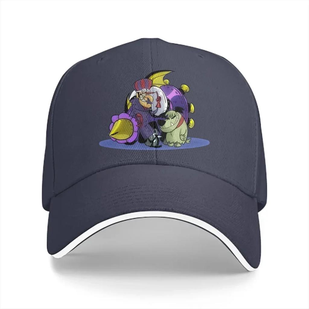 Washed WoUnisexs Baseball Cap Vintage Cartoon Trucker Snapback Caps Dad Hat Wacky Races Golf Hats