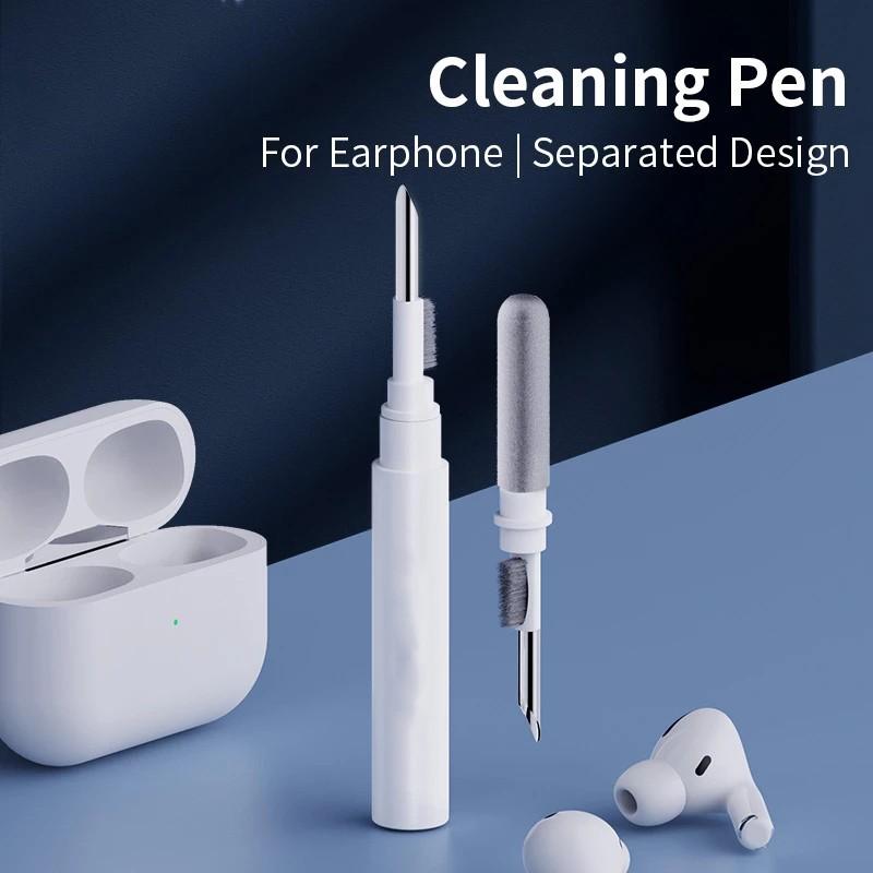 3 IN 1 Earbuds Cleaning Kit Portable Cleaner Pen for AirPods Pro 1/2/3 Bluetooth Earphone Phone Tablet Dust Removal Tool