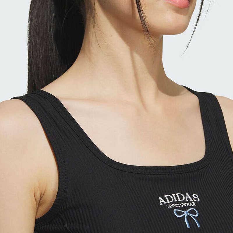 Adidas Summer Womens Sports Round Neck Vest Women tops KE5797