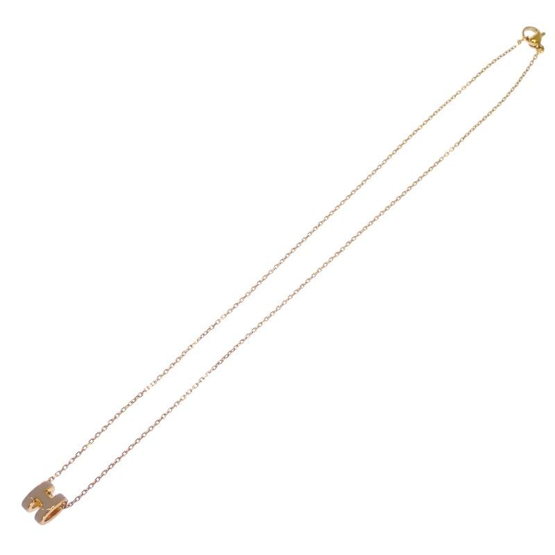HERMES  H147992F 55  Necklace Marong Rasse/gold Metal Women