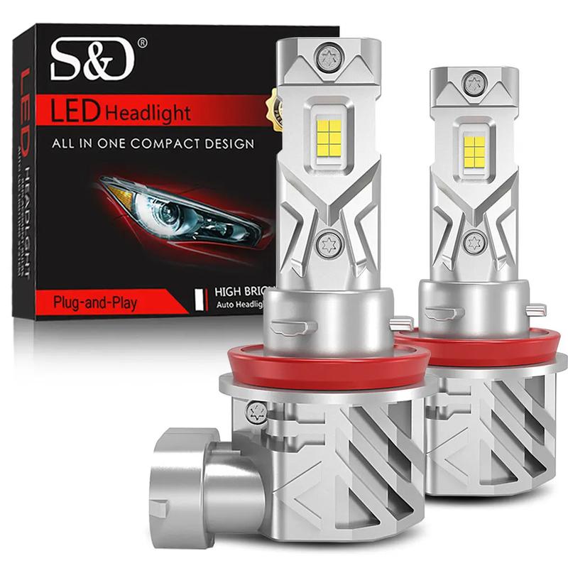 

25000LM H8 H11 LED Headlight Canbus 9005 HB3 9006 HB4 CSP LED Headlamp Bulb 120W Turbo Auto Lamp 6000K 12V H8