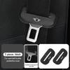 Universal Car Seat Belt Clip Anti-Scratch Buckle Protector Cover For MINI Cooper JCW WORKS R55 R56 F55 F56 R57 R58 R59 R60 R50 btrme66